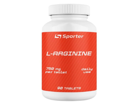 L-Arginine 750мг Sporter (90 таблеток)