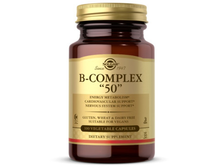 B-Complex 50 Solgar (100 капсул)