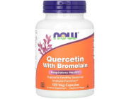 Quercetin with bromelain NOW (120 вег капсул)