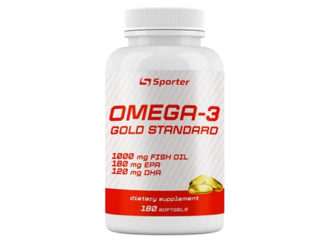 Omega-3 1000 мг 30% Sporter (180 капсул)