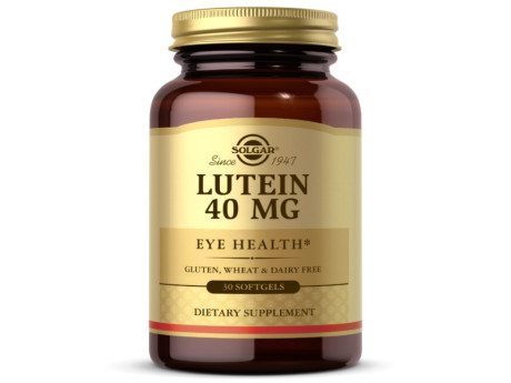 Lutein 40мг Solgar (30 капсул)