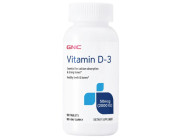 Vitamin D-3 50мкг GNC (180 таблеток)