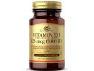 Vitamin D3 125мкг 5000 IU Solgar (60 капсул)