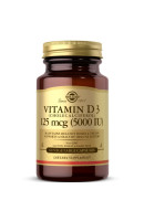 Vitamin D3 125мкг 5000 IU Solgar (60 капсул)