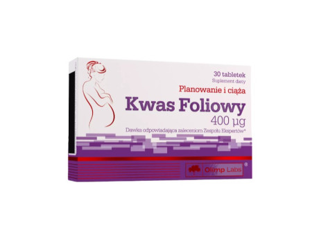 Folic Acid 400mcg Olimp (30 таблеток)