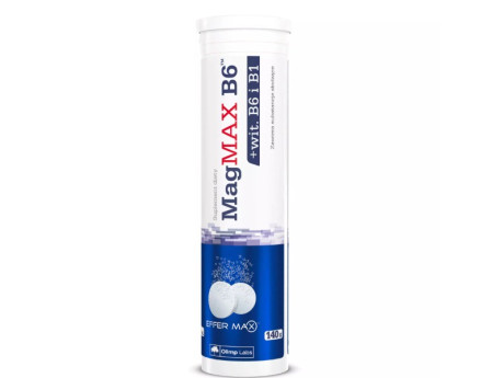 MagMax B6 effervescent tablets Olimp (20 таблеток)