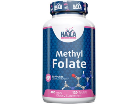 Methyl Folate 400мкг Haya Labs (120 таблеток)