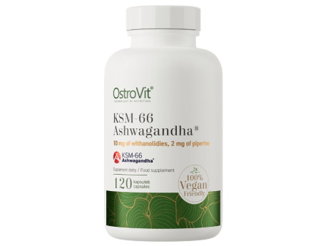 KSM-66 Ashwagandha VEGE OstroVit (120 капсул)