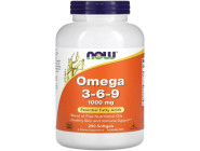 Omega 3-6-9 1000 мг Now Foods (250 капсул)