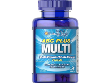 ABC Plus Multi Multi-Vitamin and Multi-Mineral Formula Puritan's Pride (100 таблеток)