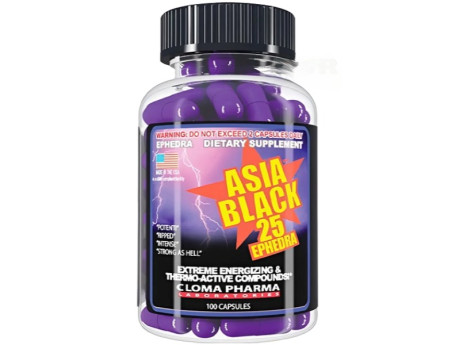 Asia Black Cloma Pharma (100 капсул)