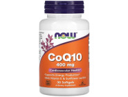 CoQ10 400 mg NOW (30 капсул)