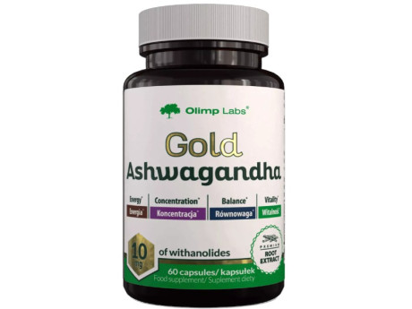Gold Ashwagandha Olimp (60 капсул)
