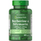 Berberine Silymarin 1000мг Puritan's Pride (60 капсул)
