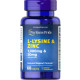 L-Lysine and Zinc Puritan's Pride (60 таблеток)