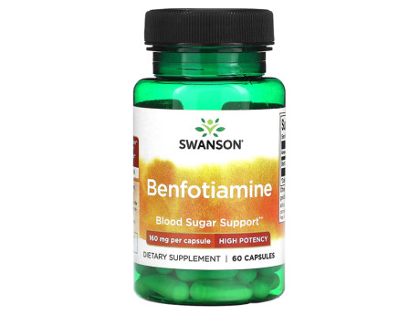 Benfotiamine 160мг Swanson (60 капсул)
