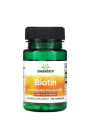 Biotin 5000мкг Swanson (30 капсул)