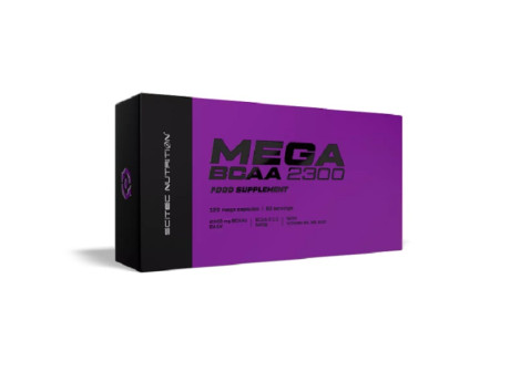 MEGA BCAA 1400 Scitec Nutrition (120 капсул)