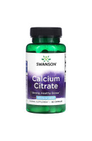 Calcium Citrate 200мг Swanson (60 капсул)