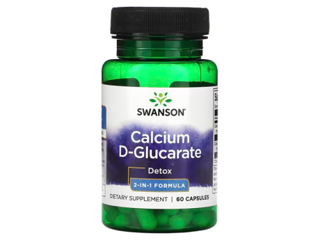 Calcium D-Glucarate Swanson (60 капсул)