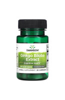 Ginkgo Biloba Extract 60мг Swanson (30 капсул)