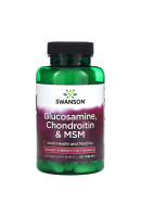 Glucosamine Chondroitin & MSM Swanson (120 таблеток)