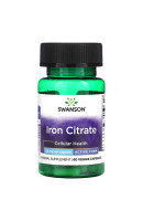 Iron Citrate 25мг Swanson (60 вег капсул)