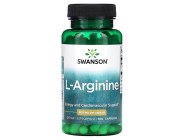 L-Arginine 500мг Swanson (100 капсул)