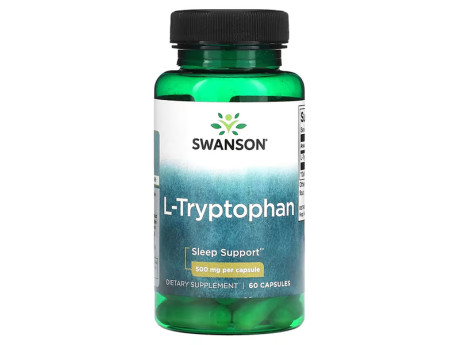 L-Tryptophan 500мг Swanson (60 капсул)