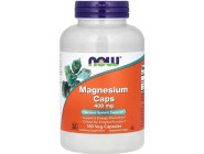Magnesium 400мг NOW (180 вег капсул)