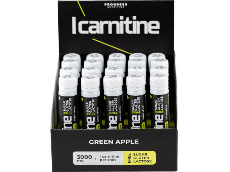 Carnitine Liquid 3000мг Progress Nutrition (20 штук по 25 мл)
