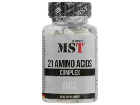 21 Amino Acids 1100мг MST (60 капсул)