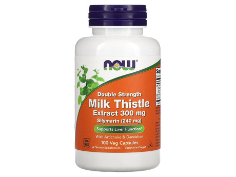Silymarin Milk Thistle 300 мг NOW (100 вег капсул)