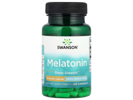 Melatonin 3мг Swanson (120 капсул)