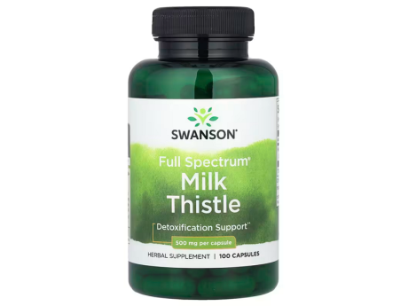 Milk Thistle Full Spectrum 500мг Swanson (100 капсул)