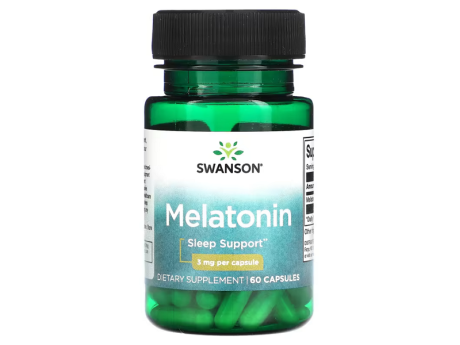 Melatonin 3 мг Swanson (60 капсул)