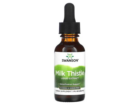 Milk Thistle Liquid Extract Swanson (29.6 мл)