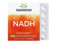 NADH 10мг Swanson (30 льодяників)