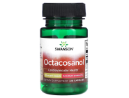 Octacosanol 20мг Swanson (30 капсул)