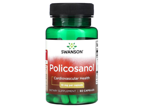 Policosanol 10мг Swanson (60 капсул)
