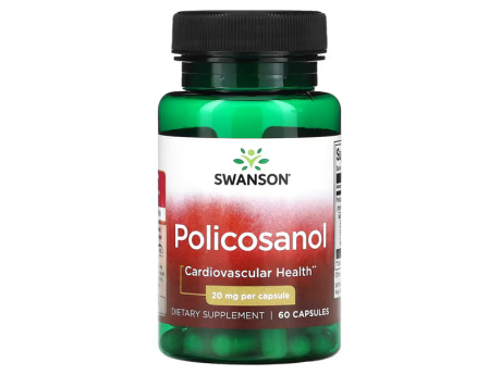 Policosanol 20мг Swanson (60 капсул)