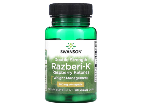 Raspberry Ketones 200мг Swanson (60 капсул)