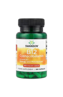 Vitamin B12 500мкг Swanson (100 капсул)
