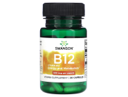 Vitamin B12 500мкг Swanson (30 капсул)