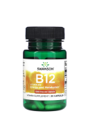 Vitamin B12 500мкг Swanson (30 капсул)