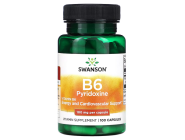 Vitamin B6 100мг Swanson (100 капсул)