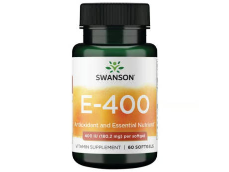 Vitamin E-400 400 IU Swanson (60 капсул)