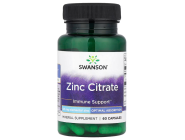 Zinc Citrate 50мг Swanson (60 капсул)