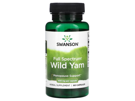 Wild Yam Full Spectrum 400мг Swanson (60 капсул)