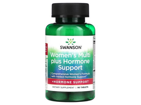 Women's Multi+Hormone Support Swanson (90 таблеток)